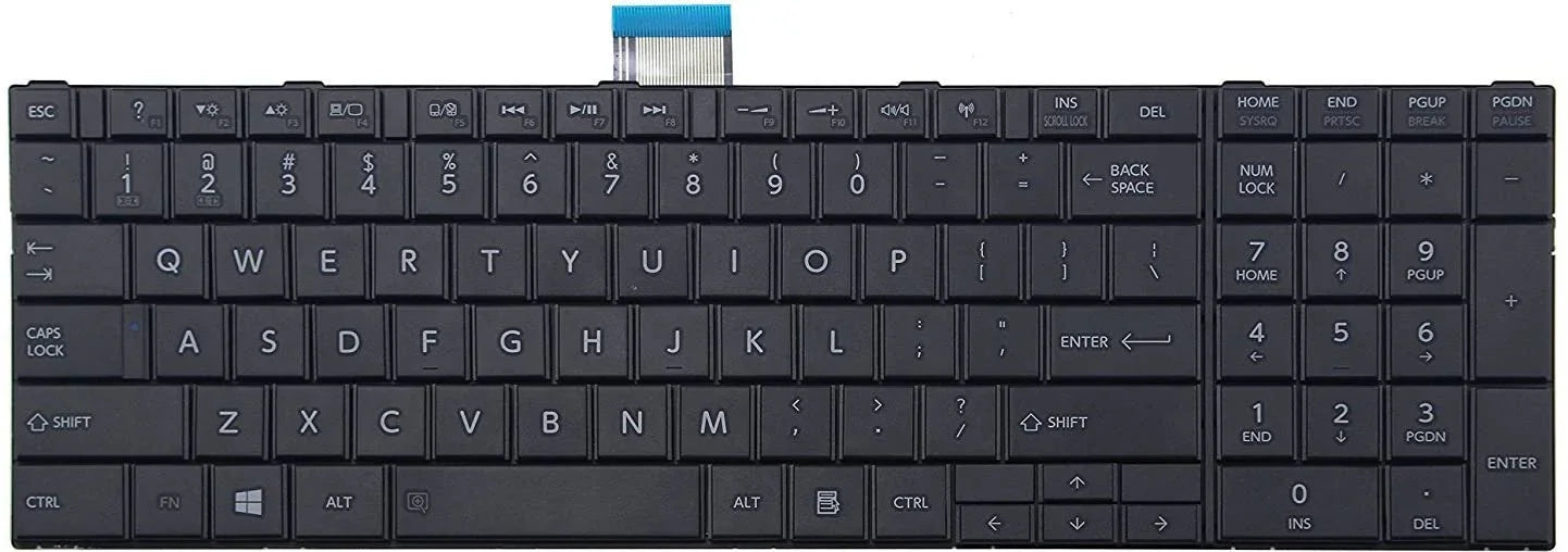 Us Layout Black Keyboard For Toshiba Satellite L850 C850 C850d C855 C855d Series Laptop - eBuy UAE