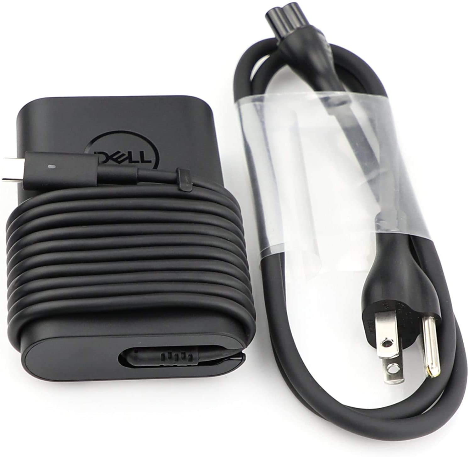Dell 65W Type-C USB-C Power Adapter or Charger for Dell laptop JYJNW ADP-65TD BA (Dell 65W Type C Adapter) - eBuy UAE