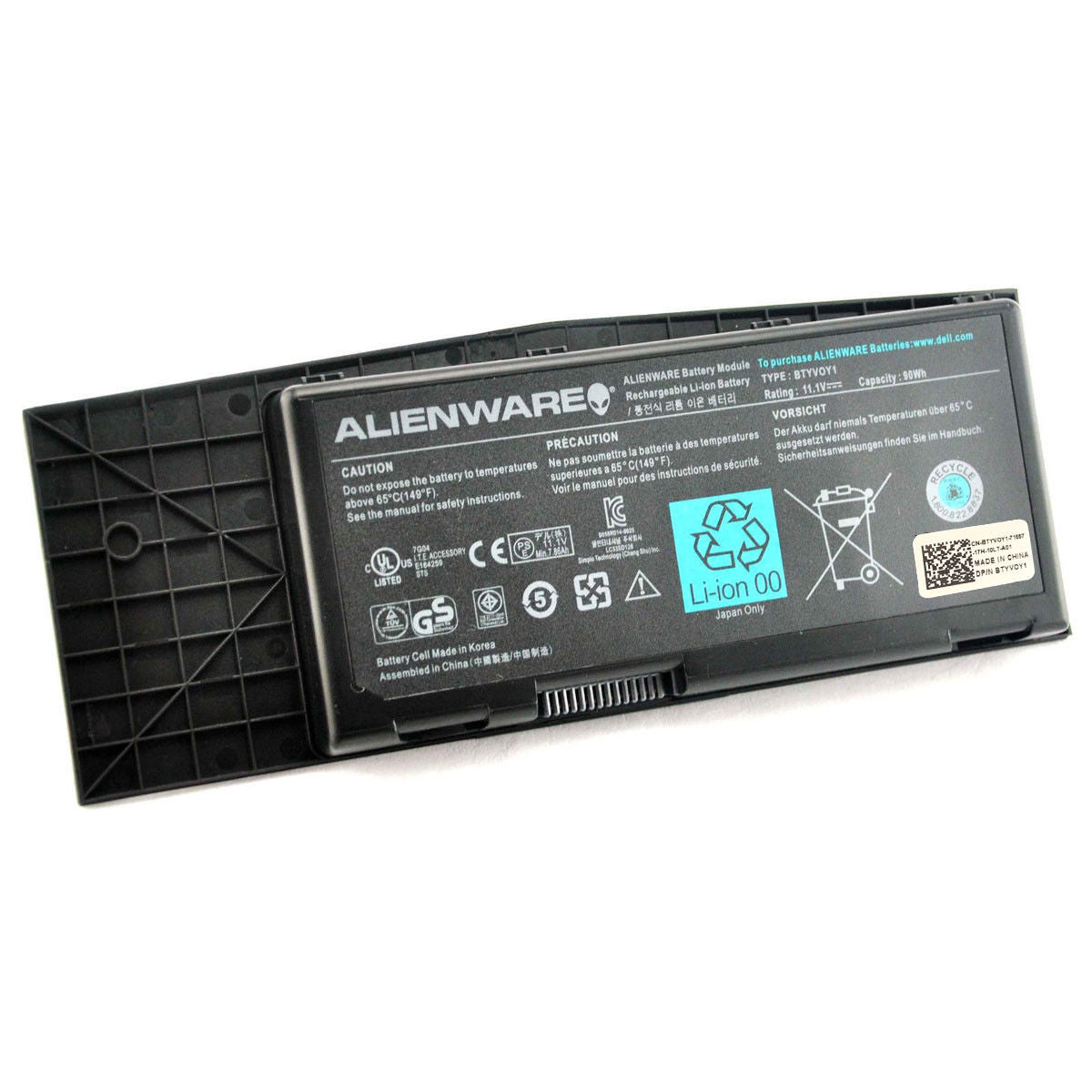 Genuine Dell Alienware M17X R4 BTYV0Y1, BTYVOY1 Laptop Battery - eBuy UAE