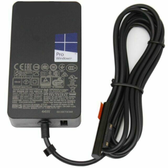 44W 15V 2.58A 1800 Charger ac Adapter compatible with Microsoft Surface Pro 5 2017 Tablet Model 1796 Surface Book 2 13.5" - eBuy UAE