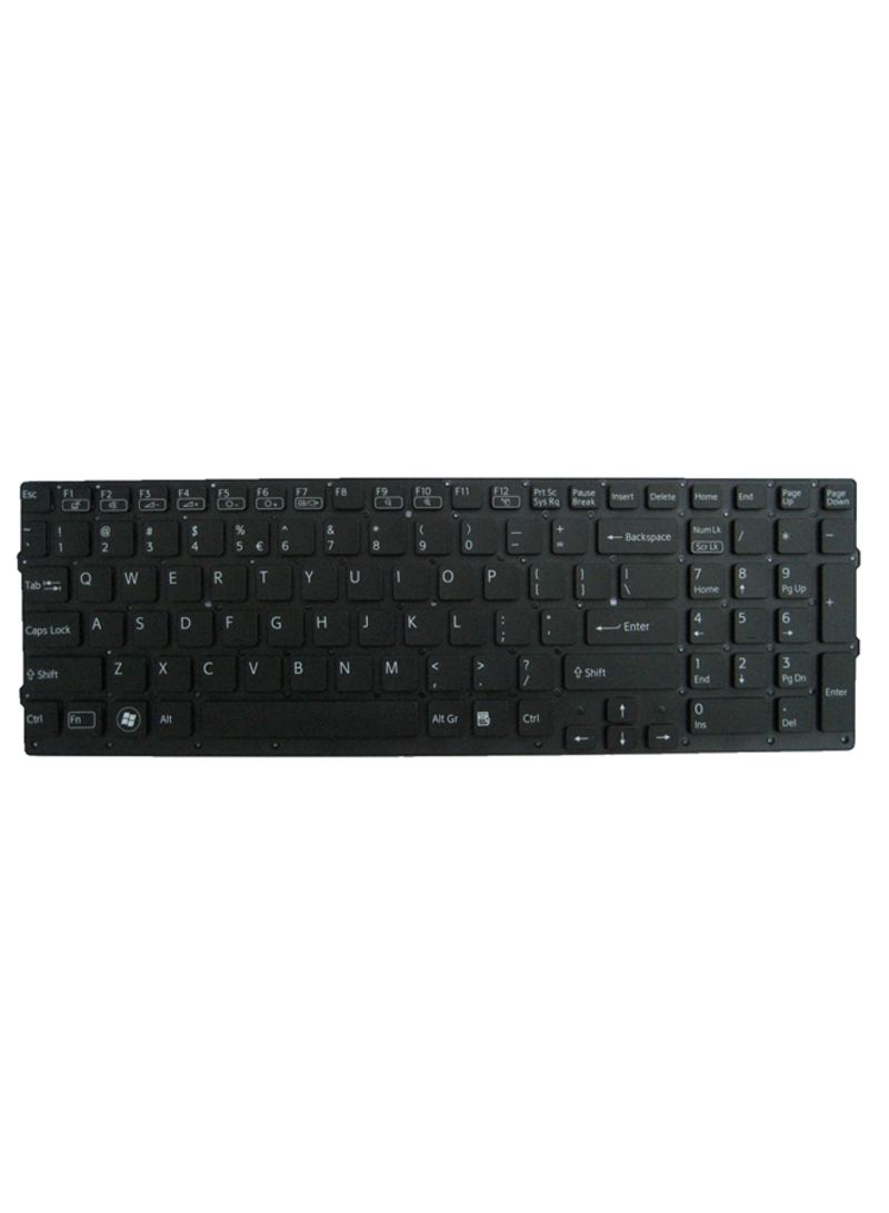 SONY VPC F21 Black Replacement Laptop Keyboard - eBuy UAE