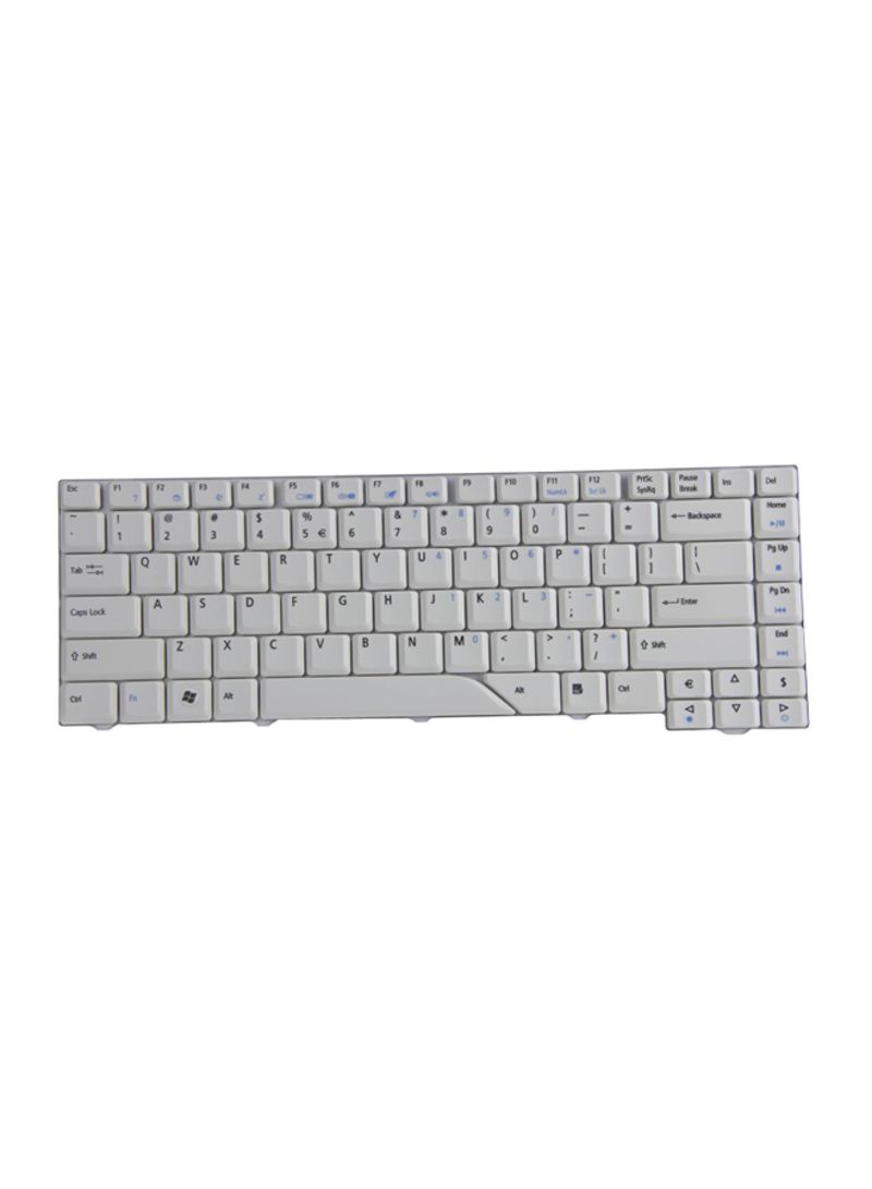 Acer Aspire 4220 - 5315 White Replacement Laptop Keyboard - eBuy UAE