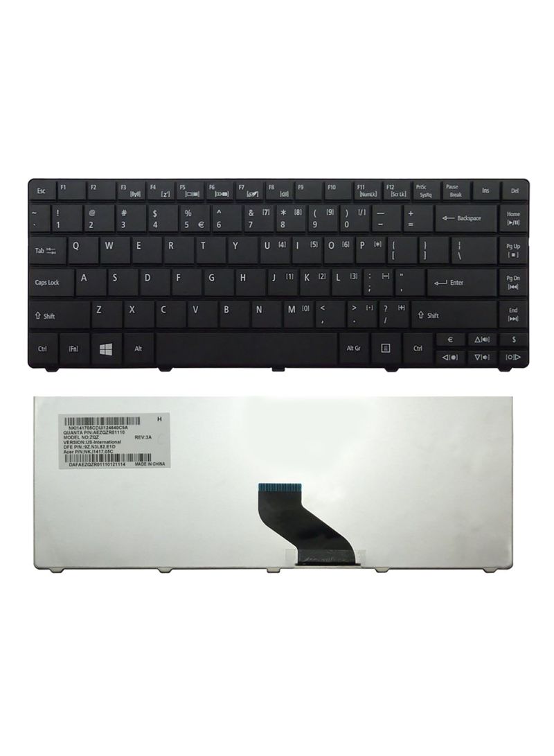 Acer Aspire E1-471 - EC-471G Black Replacement Laptop Keyboard - eBuy UAE