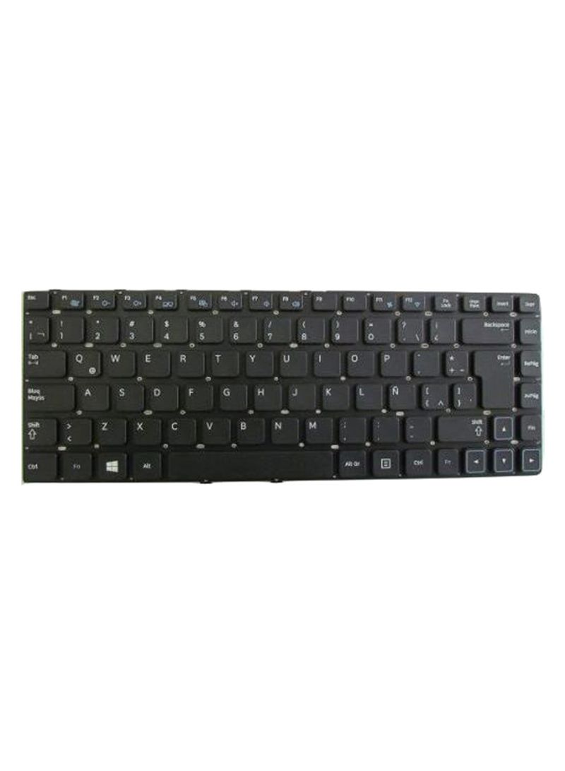 Samsung NP300E4A - NP300E4C without Numeric Pad Black Replacement Laptop Keyboard For - eBuy UAE