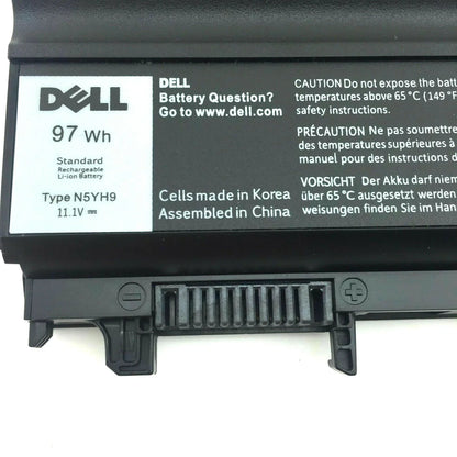 N5YH9 Genuine Dell Latitude E5540, E5440, Latitude 15 5000 Series, Latitude 14 5000 Series Laptop Battery - eBuy UAE