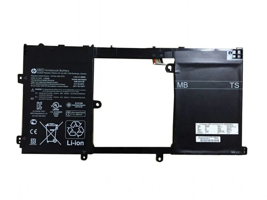Original HP NB02 NB02028XL HSTNN-DB5K HSTNN-YB5K 726241-2C1 726596-001 726596-005 Laptop Battery - eBuy UAE