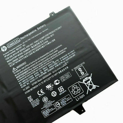 OM03XL HP EliteBook X360 1030 G2 863280-855, HSTNN-IB7O, OM03057XL-PL Laptop Battery - eBuy UAE