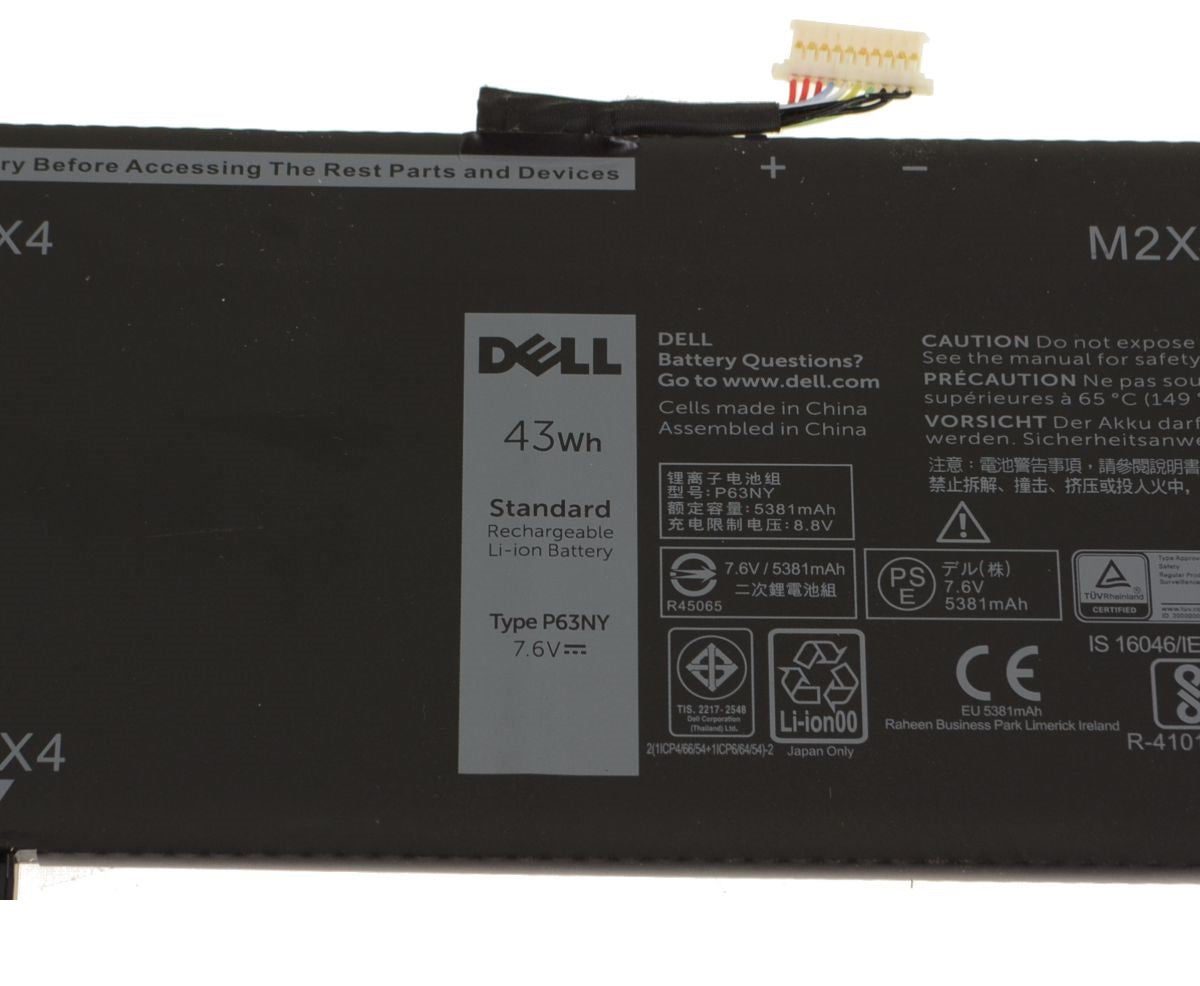 43wh Original P63NY N3KPR Dell Latitude 13 7370 series Latitude 7370 Laptop Battery - eBuy UAE