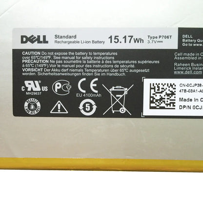 3.7V 15.17Wh Original P706T Dell Venue 7 8 T02D 3730 3830 8" 0CJP38 02PDJW Tablet Laptop Battery - eBuy UAE