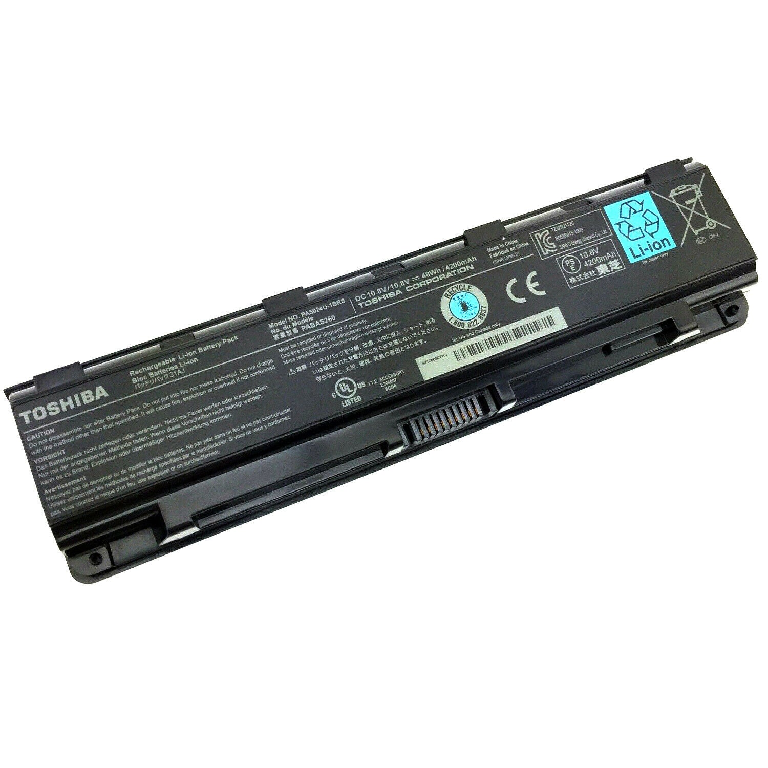 Original Toshiba Dynabook Qosmio T752-V4HW, PA5023U-1BRS PA5024U-1BRS PA5026U C855 L855 L870 M805 Laptop Battery - eBuy UAE
