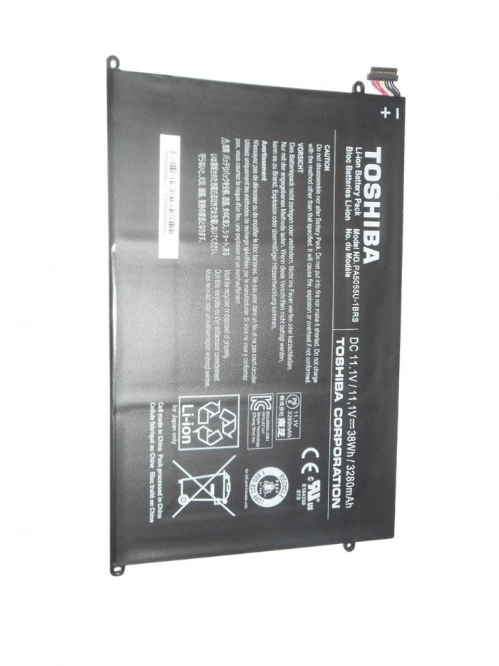 11.1V 38Wh 3280mAh Original PA5055U-1BRS Toshiba AT330, KB2120, PA5055 Laptop Battery - eBuy UAE