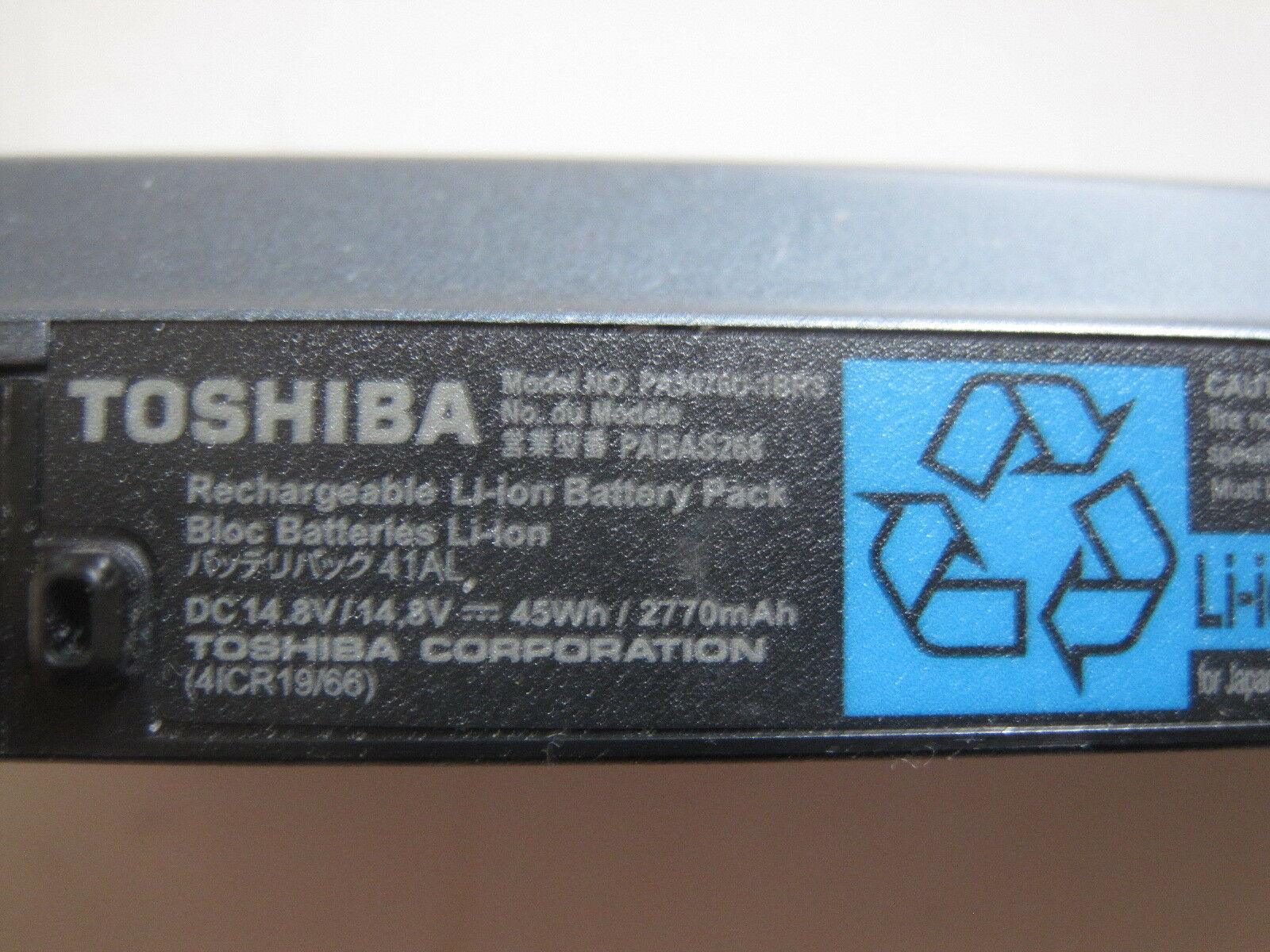 Original PA5076R-1BRS Toshiba Satellite L955D-107, L950D, L950, L900 Series Laptop Battery - eBuy UAE