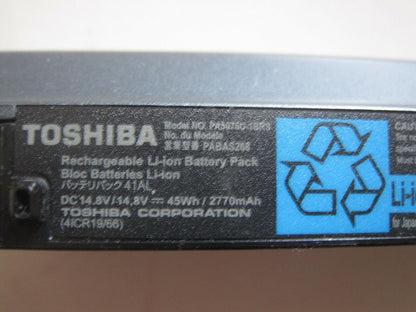 Original PA5076R-1BRS Toshiba Satellite L955D-107, L950D, L950, L900 Series Laptop Battery - eBuy UAE