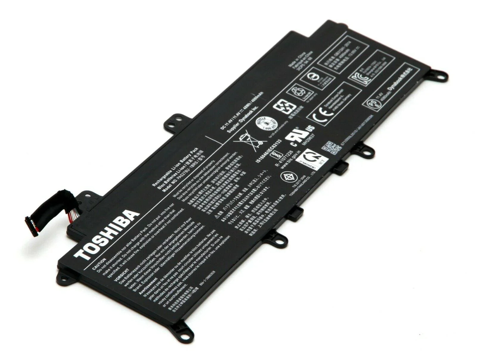 PA5278U-1BRS Genuine Toshiba Portege X30-D-119, Tecra X40-E-171, Portege X30-F-12R Laptop Battery - eBuy UAE