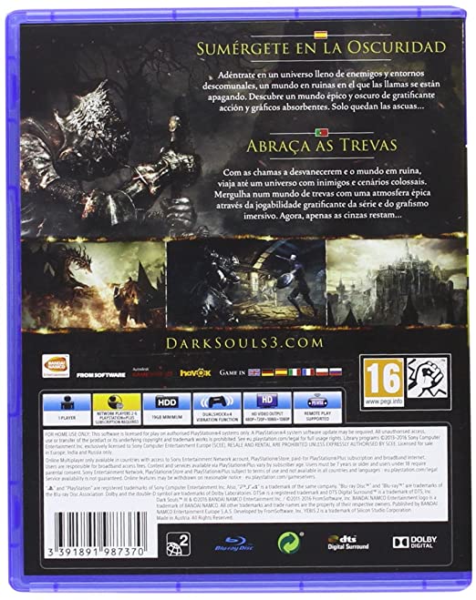 PS4 DARK SOULS 3 (III) STANDARD EDITION [PlayStation 4]