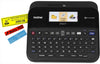 Genuine Brother P-touch, PTD600VP, PC-Connectable Label Maker with Full Color Graphical Display, Case, Split-Back Tapes, 14 Fonts, Black
