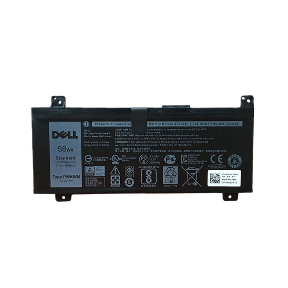 PWKWM Genuine Dell Inspiron 14 Series, Inspiron 14 7000, Inspiron 14-7000, P78G Laptop Battery - eBuy UAE