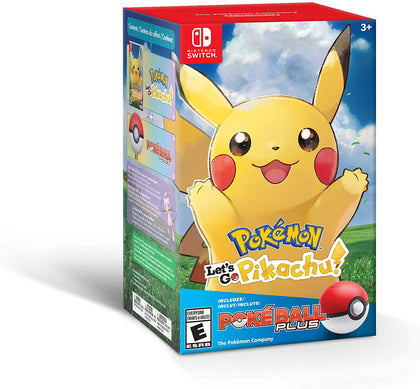 Pokemon Let's go Pikachu and PokeBall Plus Pack Nintendo Switch by Nintendo [Nintendo Switch]