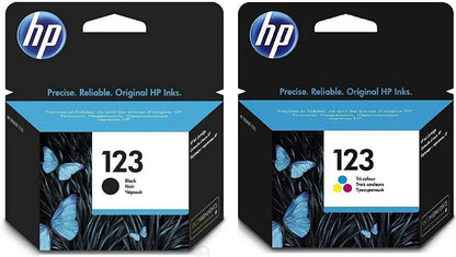 HP 123 Ink Cartridge Combo (Black & Color) - eBuy UAE