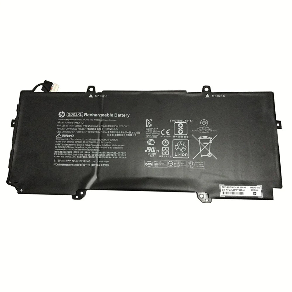 SD03XL Original HP Chromebook 13 G1 Series, HP Victus 15-fa 15-fa0xxx 15-fa1xxxx Laptop Battery - eBuy UAE