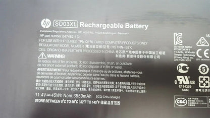 SD03XL Original HP Chromebook 13 G1 Series, HP Victus 15-fa 15-fa0xxx 15-fa1xxxx Laptop Battery - eBuy UAE