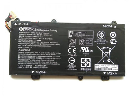 Original HP Envy 17-U163CL Envy 17-U175NR, SG03XL 849048-421 M7-U009DX m7-u109dx HSTNN-LB7E TPN-I126 3ICP7/61/80 M7-U Series Laptop Battery - eBuy UAE