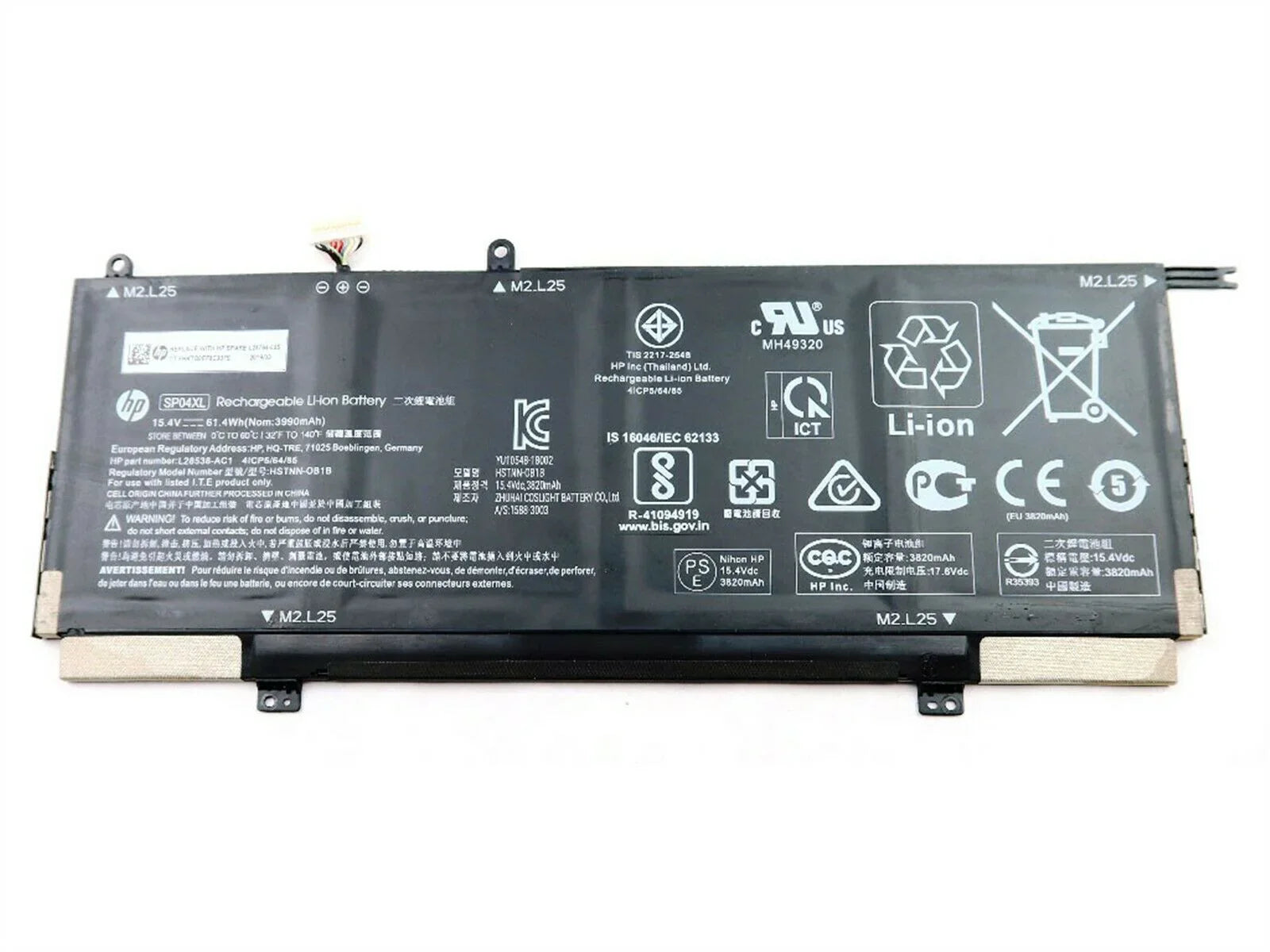 SP04XL Original HP Spectre X360 13-AP0006NX, Spectre X360 13-AP0071TU Laptop Battery - eBuy UAE