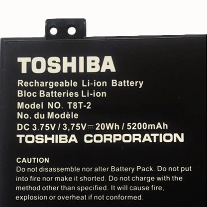 3.75V 20wh Original T8T-2 Toshiba Satellite Click Mini L9W-B Series Tablet Laptop Battery - eBuy UAE