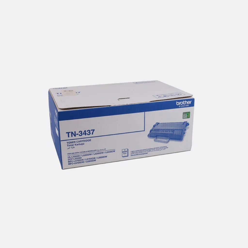Brother TN-3437 High Capacity Toner Cartridge 8000 Pages - eBuy UAE