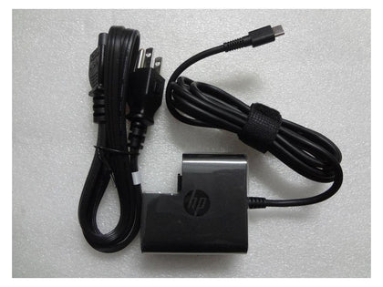 Genuine 20V 2.25A 45W HP Spectre X360 13T-AC000, Elite X2 1012 G1-W3R14US, TPN-DA07 Laptop AC Adapter - eBuy UAE