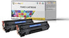 EliveBuyIND® 2-Pack MI2010 Compatible Laser Toner Cartridge Use for HP LaserJet Scx-4521/f 1610/1615 Printer Series