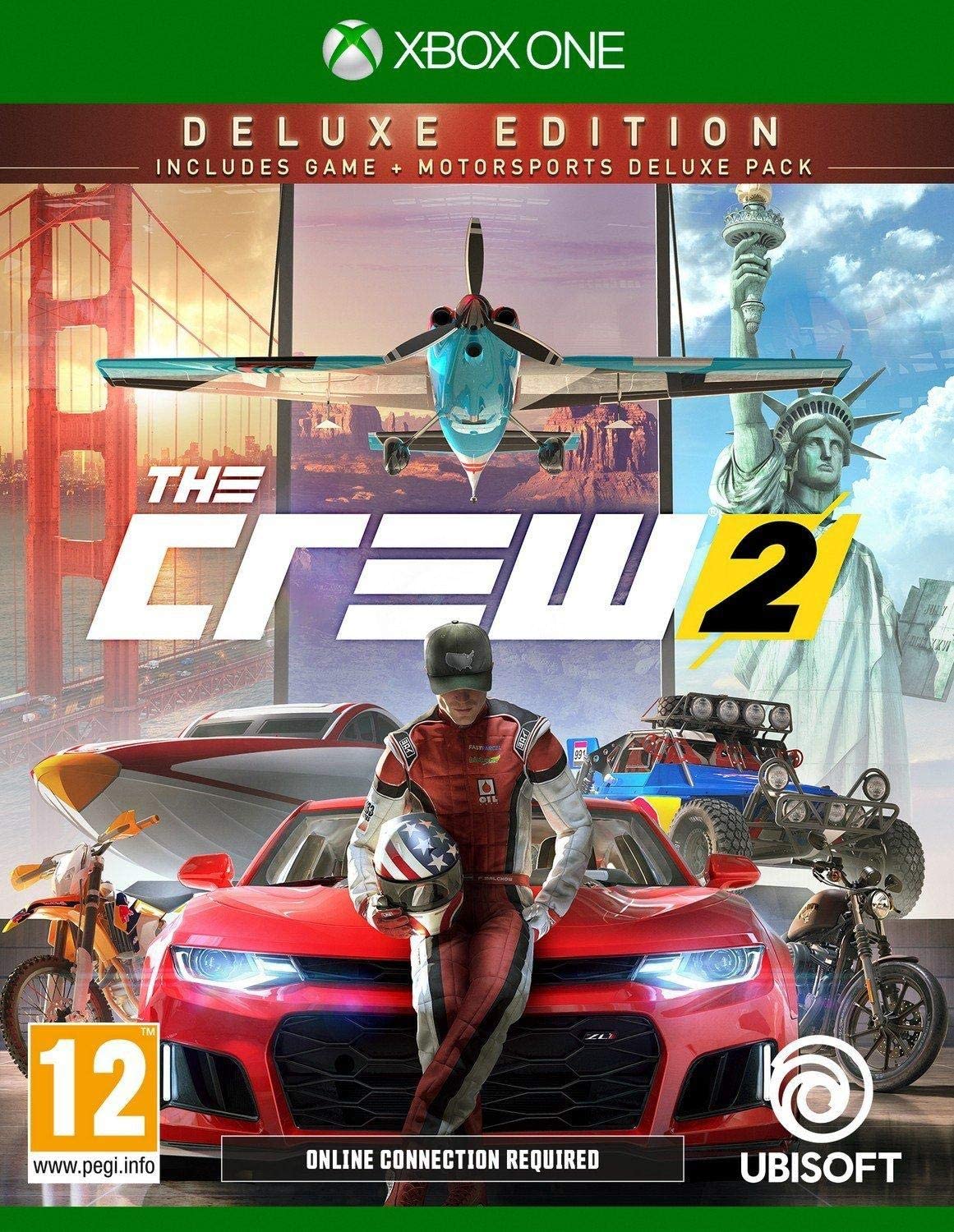 Ubisoft The Crew 2 Deluxe Edition Xbox One One Size Multi [Xbox One]