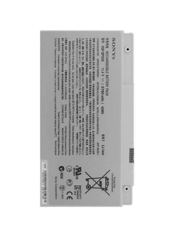 Original VGP-BPS33 Sony VAIO SVT1511M1E SVT-14, VAIO SVT1511ACXS Laptop Battery - eBuy UAE