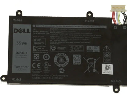 7.6V 35wh Original VHR5P DELL Latitude 11 5175 Tablet XRHWG 0XRHWG RHF3V Tablet Laptop Battery - eBuy UAE