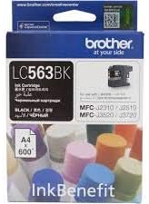 Brother LC563 Ink Cartridge 600-Pages Black