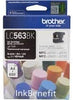 Brother LC563 Ink Cartridge 600-Pages Black