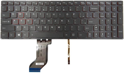 Lenovo Ideapad Y700-14ISK Y700-14 Type 80NU Series Laptop Keyboard With Backlit - eBuy UAE