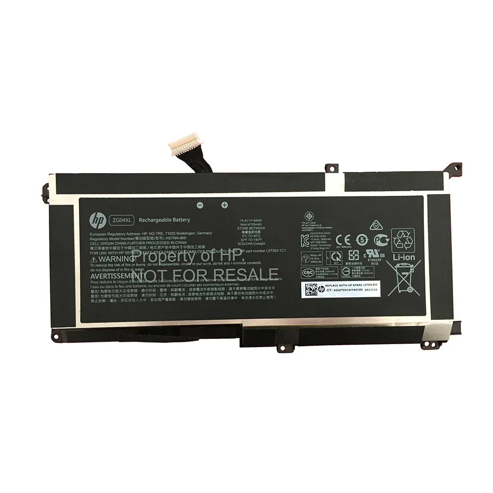 Original ZG04XL HP Zbook Studio X360 G5 EliteBook 1050 G1, L07046-855 Laptop Battery - eBuy UAE