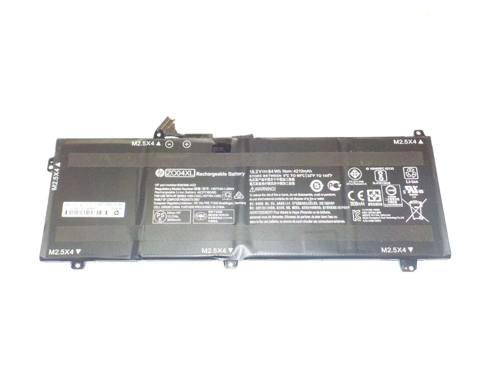 Genuine ZO04XL HP Zbook Studio G3, ZBook Studio G4(1HQ53AW) HSTNN-LB6W 808450-002 Laptop Battery - eBuy UAE
