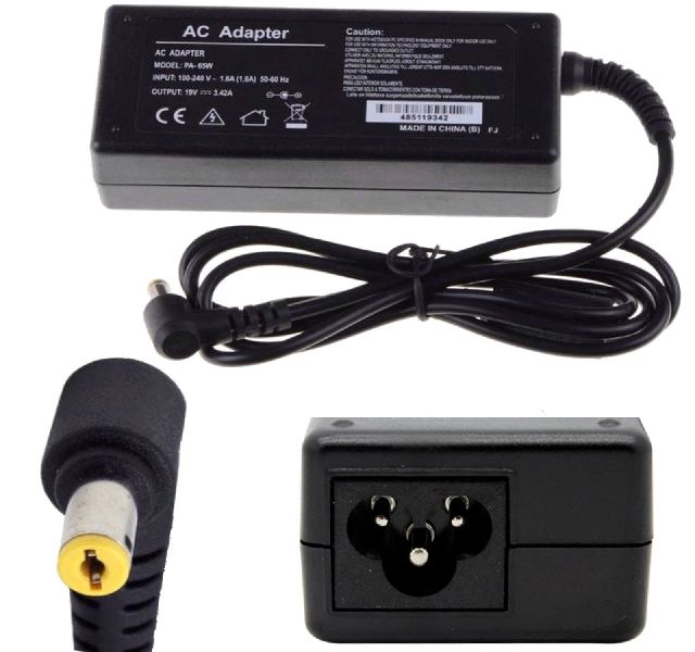 19V 3.42A 65W Laptop Charger For Acer Aspire Travelmate Power Adapter - eBuy UAE