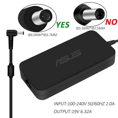 Original 19V 6.32A Laptop Charger for Asus FX505DY-BQ002T PA-1121-28, 0A001-00064600, 0A001-00064700, 120W19V 3P(6PHI) - eBuy UAE