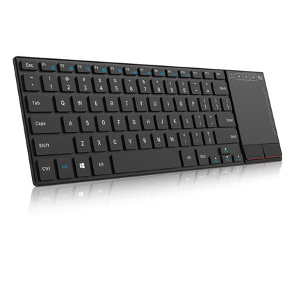 Wireless Keyboard For Pc And Laptop - 2.4G Black - eBuy UAE